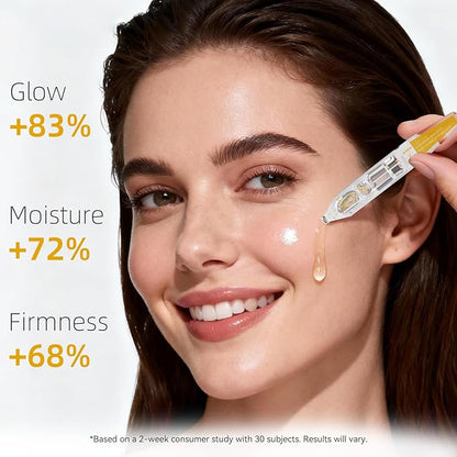 KOKN Silk Peptide Intensive Lifting Ampoule, Anti-Aging Hydrating Serum, KOKNMAX™ Complex, Multi Peptide, Collagen, 4D Hyaluronic Acid Serum for Wrinkles and Fine Lines & Radiance 0.05 fl.oz x 30e