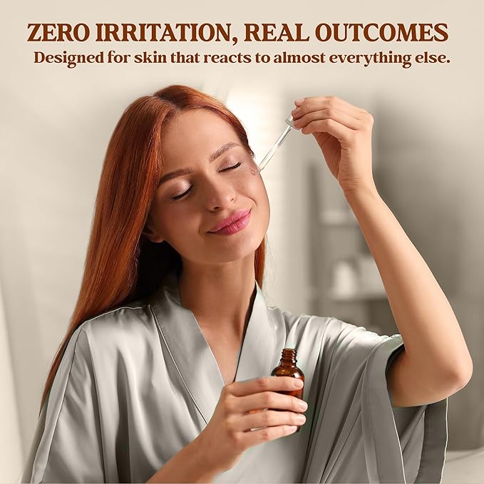 Bakuchiol Serum for Face - Retinol Alternative for Sensitive Skin - Contains Aloe, Centella, Spirulina - Bakuchiol Retinol Serum - Plumping, Anti Aging - Pore Minimizer - 1 Fl Oz - 2 Pack